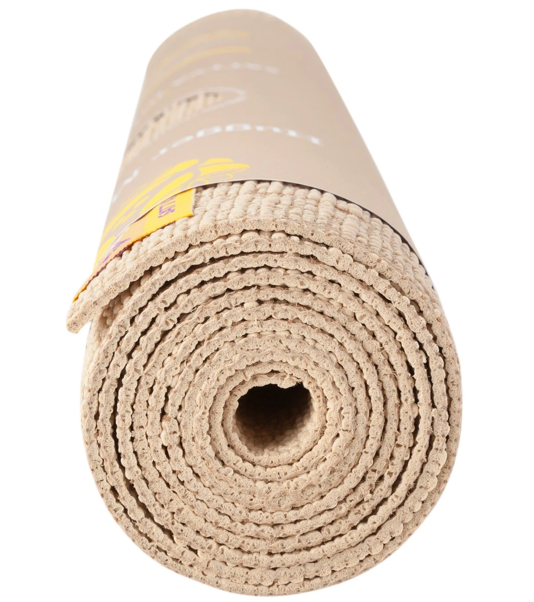 Hugger Mugger Sattva Jute Eco Yoga Mat 68" 3mm - Image 2
