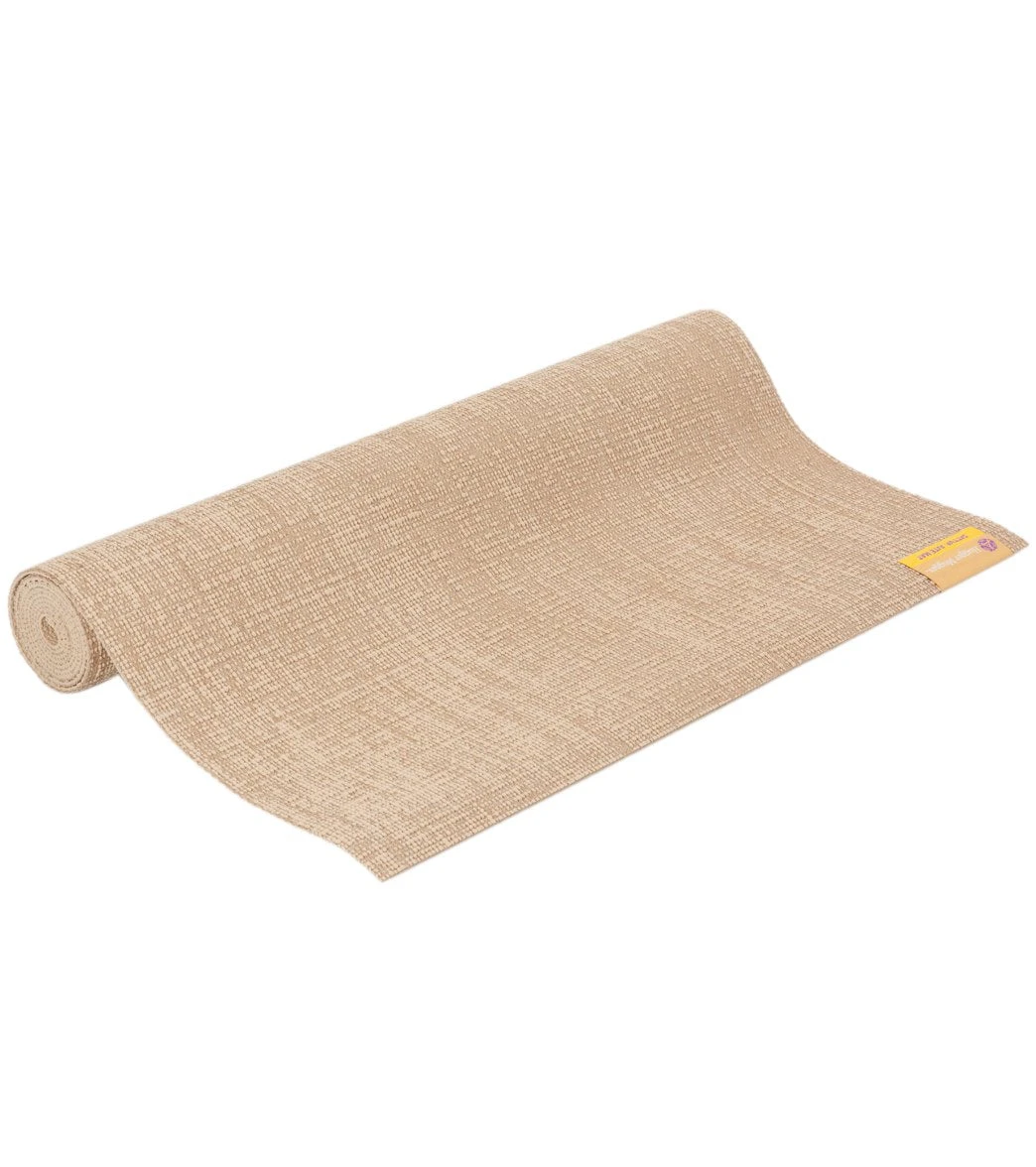 Hugger Mugger Sattva Jute Eco Yoga Mat 68" 3mm - Image 5