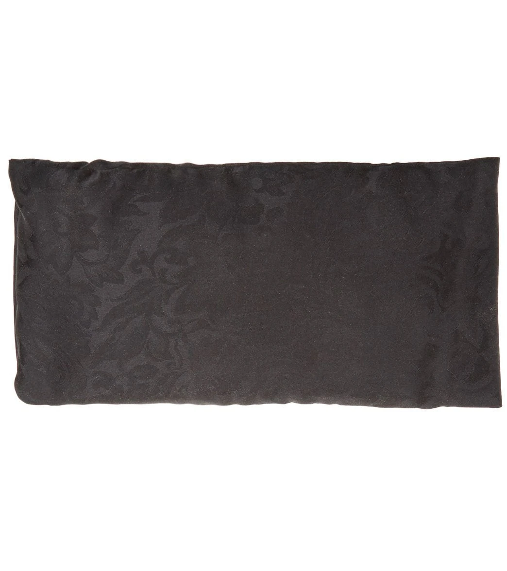 Hugger Mugger Silk Yoga Eye Pillow- Herbal Black