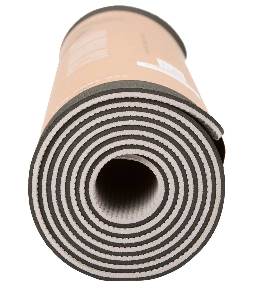 PrAna E.C.O. Yoga Mat 72" 5mm Black Vapor - Image 2