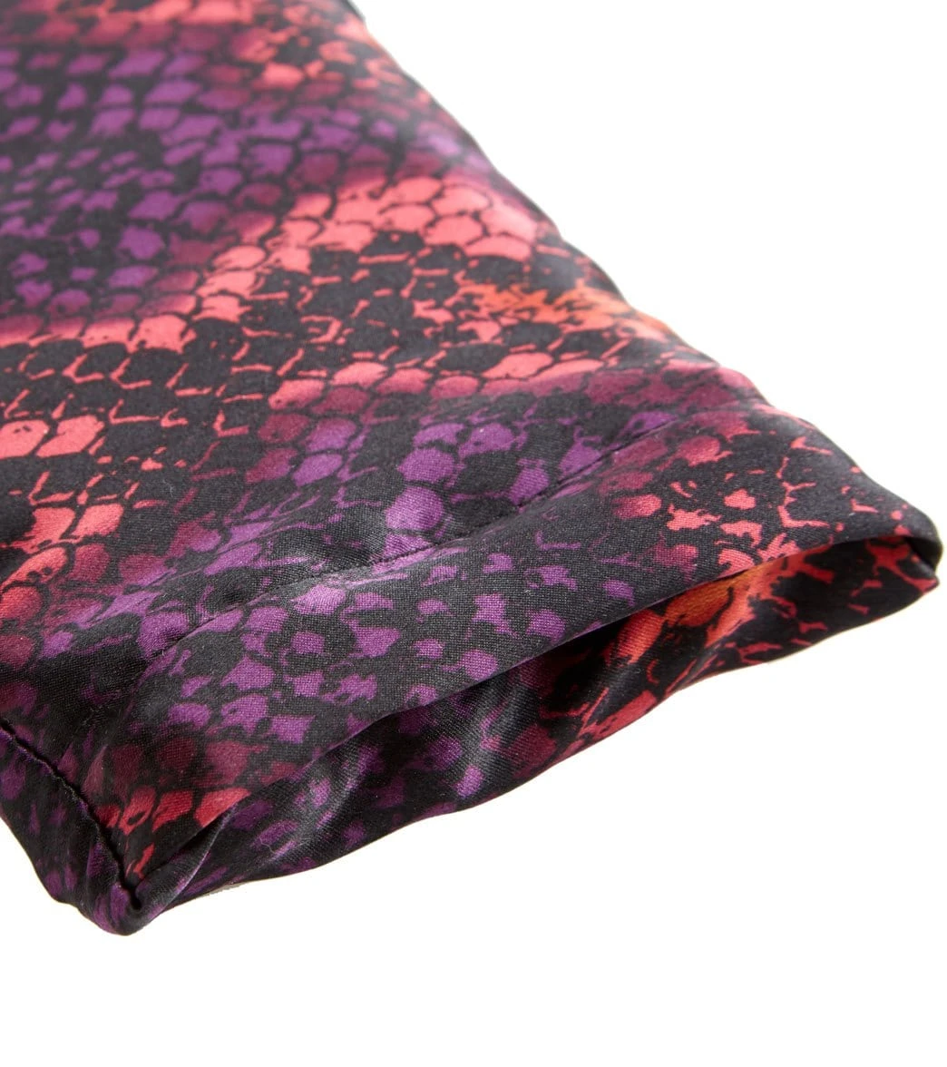 Hugger Mugger Silk Yoga Eye Pillow - Flax Vibrant Viper - Image 2