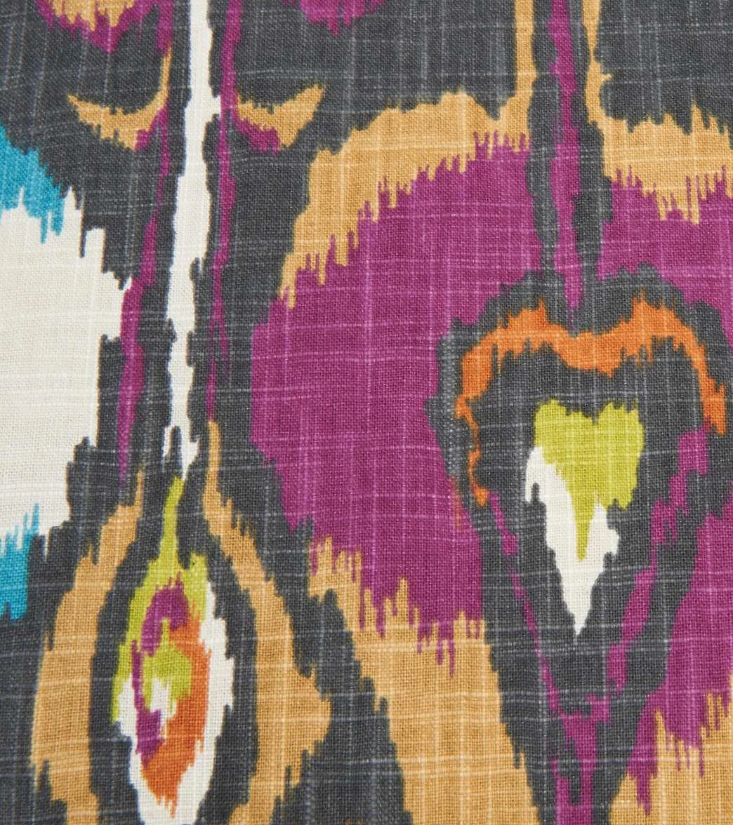 Hugger Mugger Zabuton Printed Yoga Mediation Cushion Bohemian Ikat - Image 3