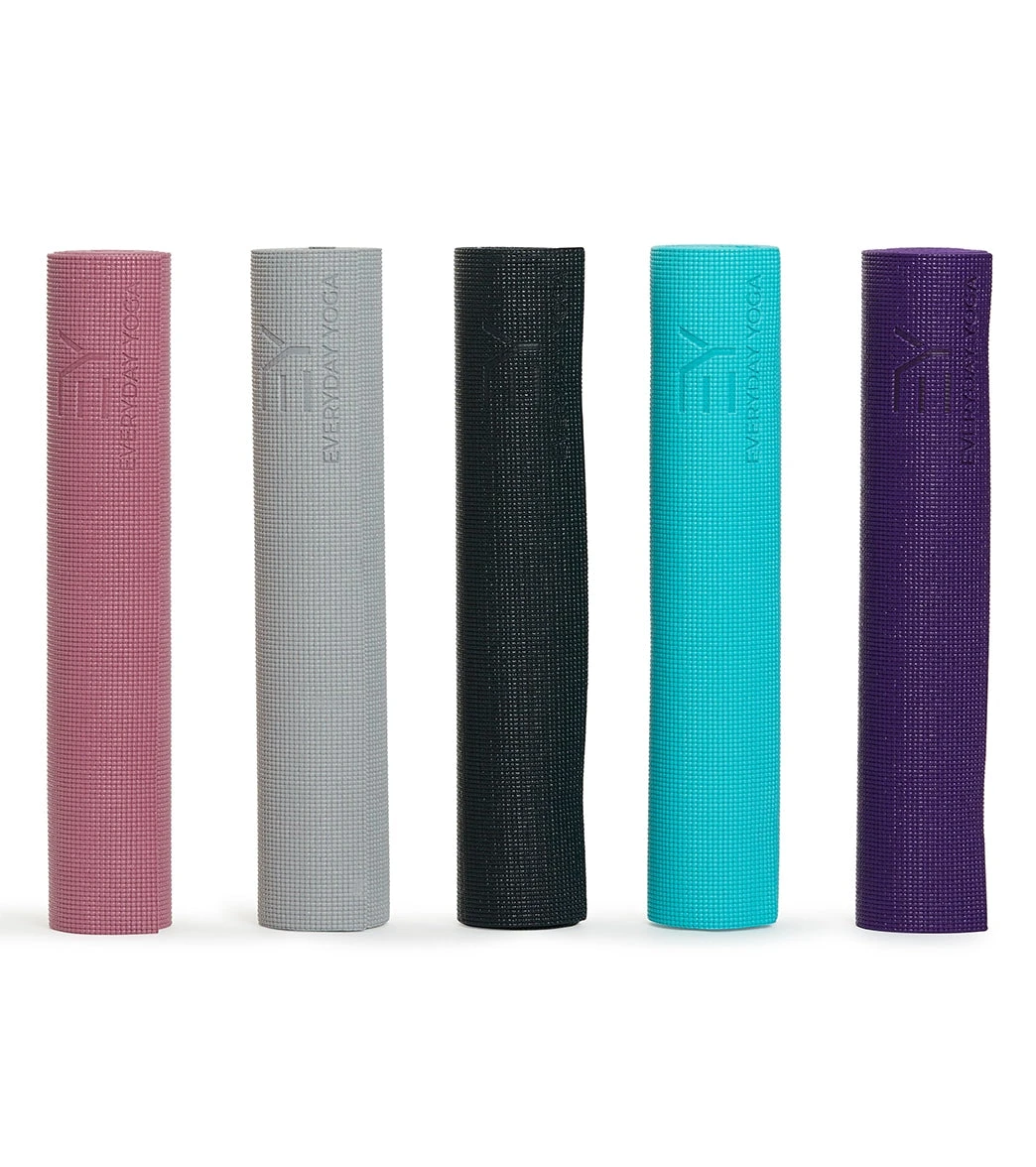 Everyday Yoga Mat 72 Inch 5mm Black - Image 7