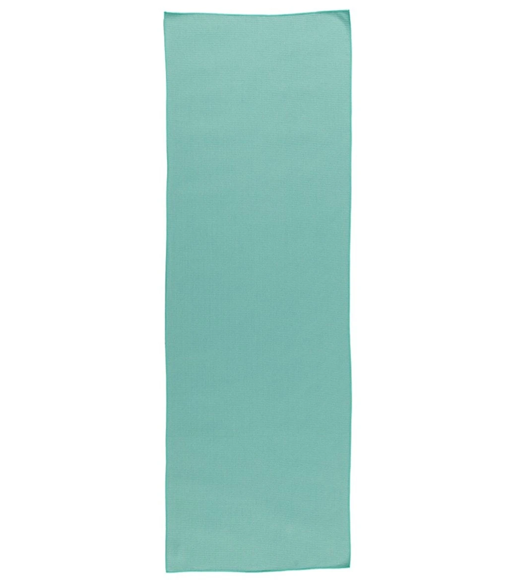 Everyday Yoga Waffle Grip Mat Towel Light Teal