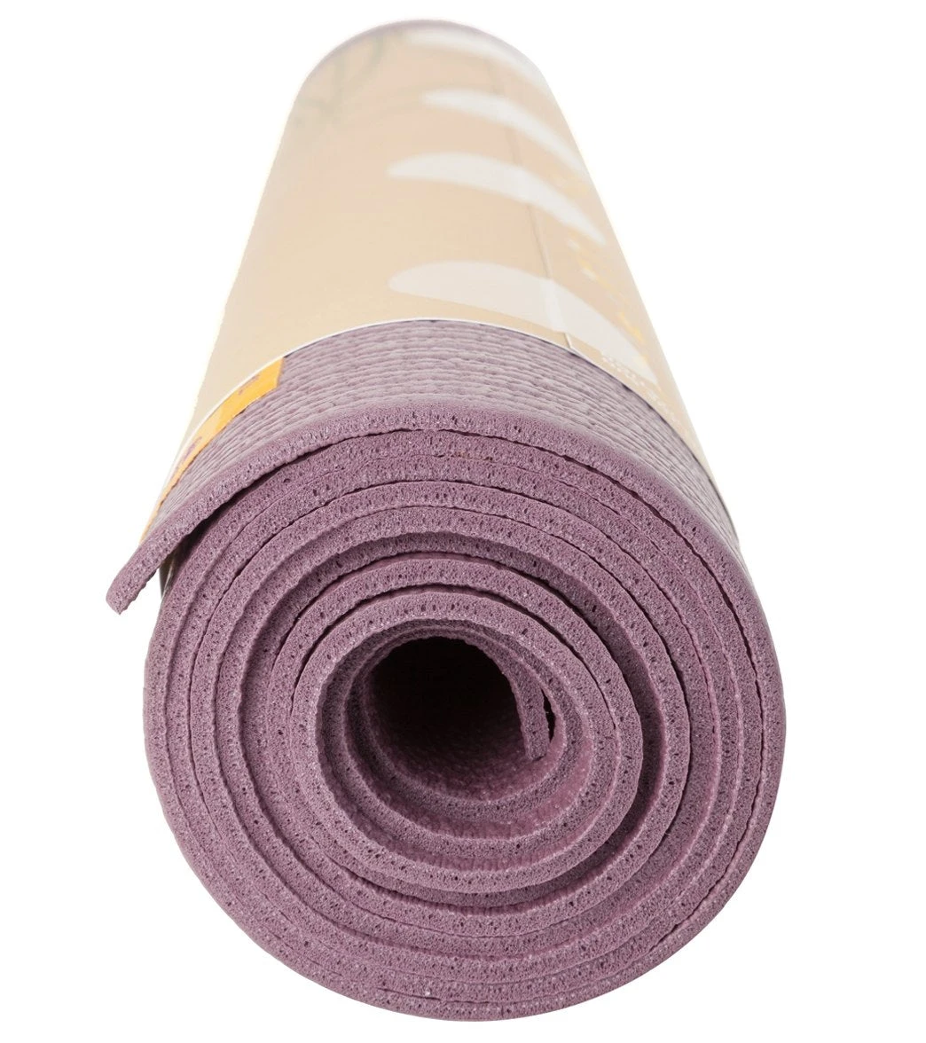 Hugger Mugger Eco Rich Yoga Mat 68" 4mm Plum - Image 2