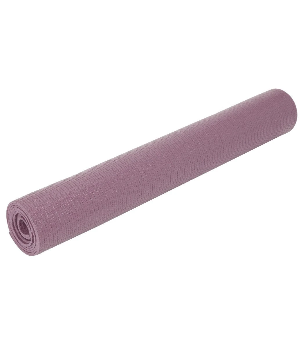 Hugger Mugger Eco Rich Yoga Mat 68" 4mm Plum - Image 3