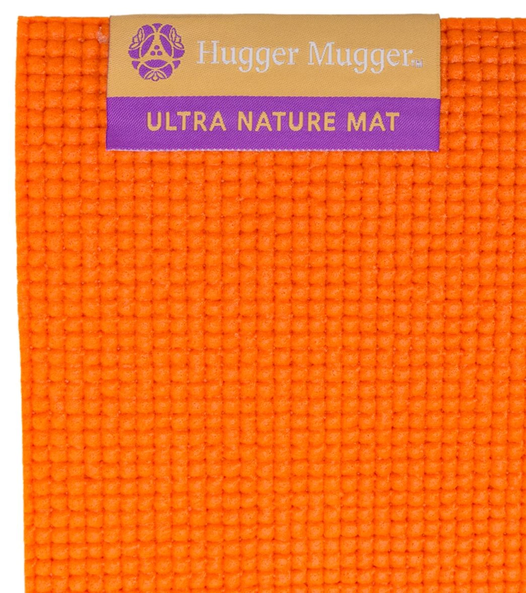 Hugger Mugger Nature Collection Ultra Thick Yoga Mat 68" 6mm Flame - Image 4