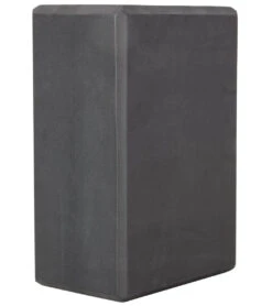 Hugger Mugger Recycled 4" Foam Yoga Block Black