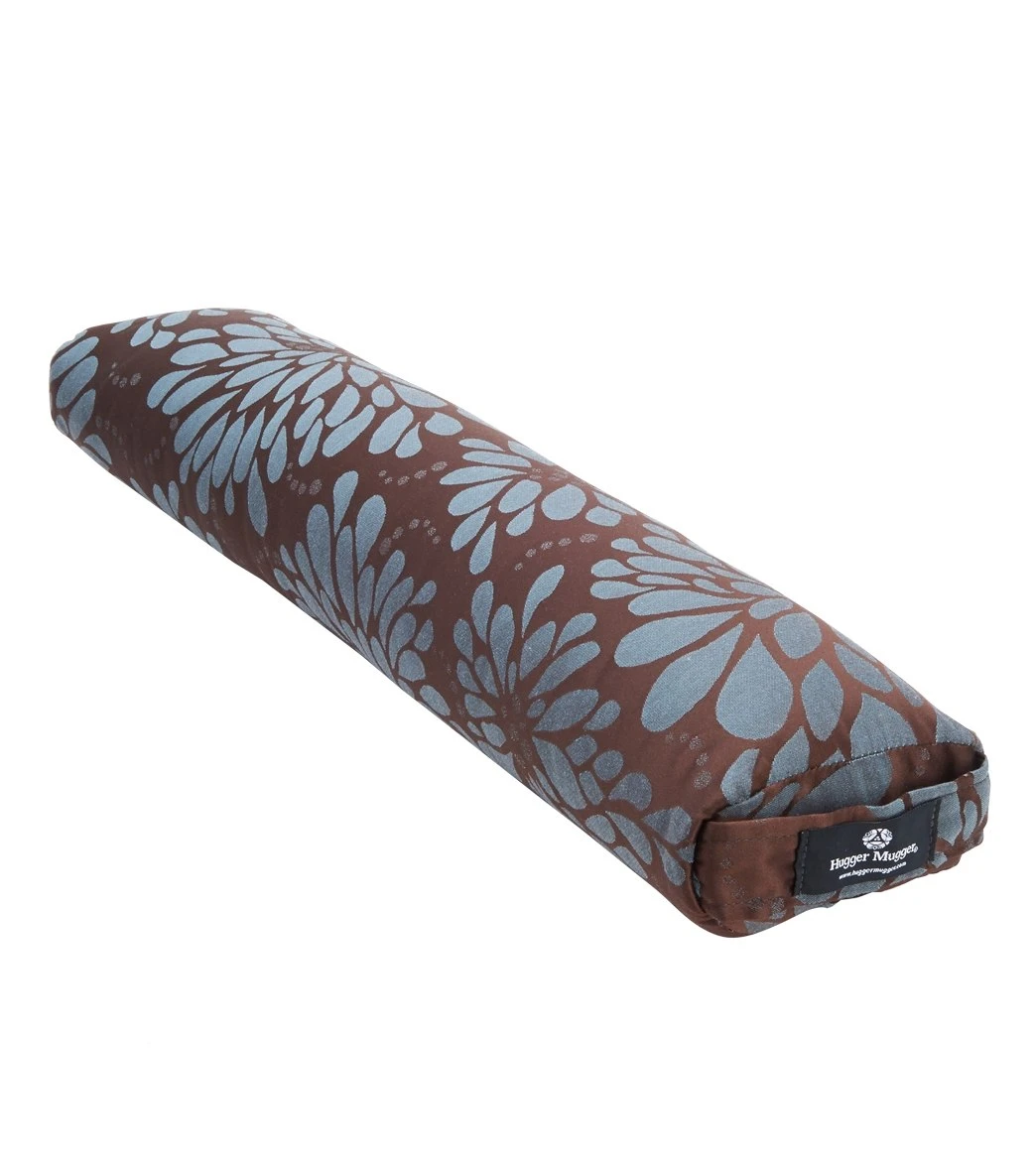 Hugger Mugger Pranayama Printed Yoga Bolster Bark Posey - Image 5