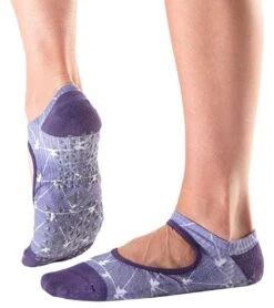 Tavi Emma Barre Grip Socks Broken Arrow Lilac