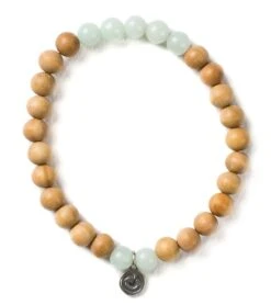 Mala Collective Following Dreams Yoga Bracelet Amazonite