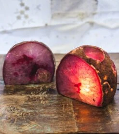 SoulMakes Agate Geode Candle Holder Pink