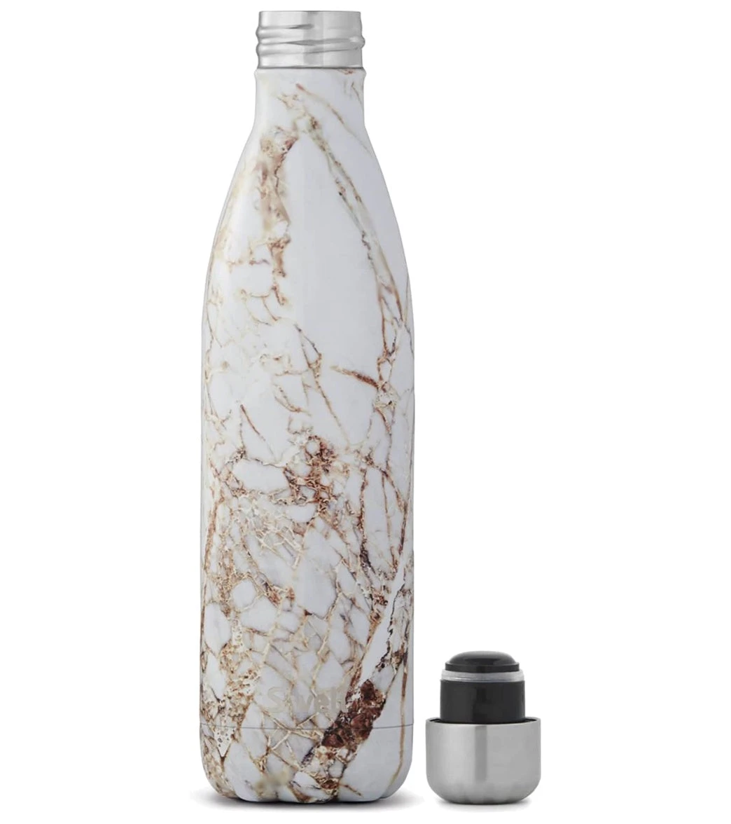 S'well Calacatta Gold 25oz Stainless Steel Water Bottle Calacatta Gold