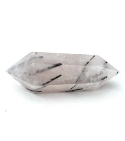 SoulMakes Tourmaline Quartz Double Point