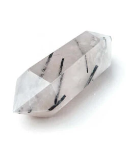 SoulMakes Tourmaline Quartz Double Point Tourmaline