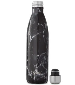 S'well Black Marble 25 Oz Stainless Steel Water Bottle Black Marble