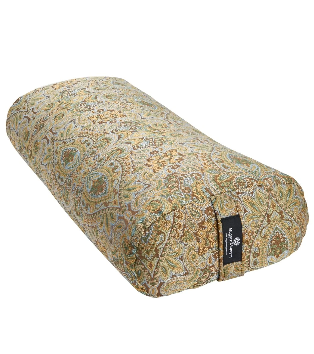 Hugger Mugger Standard Printed Yoga Bolster Pashmina Tea - Image 5