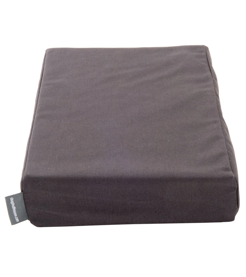 Halfmoon Chip Foam Yoga Block With Cover - Image 2