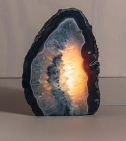 SoulMakes Agate Geode Lamp
