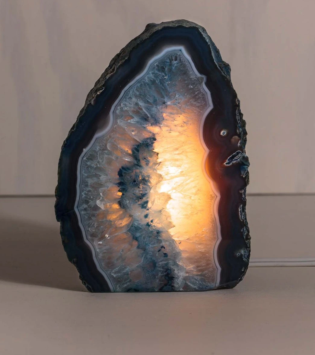 SoulMakes Agate Geode Lamp - Image 3