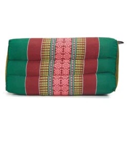 Zafuko Zafu Standard Meditation And Yoga Cushion Emerald/Burgundy