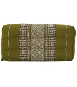 Zafuko Zafu Standard Meditation And Yoga Cushion Green Bamboo