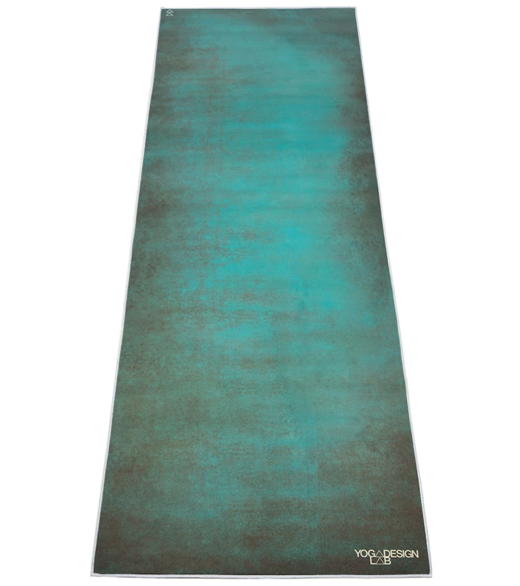 Yoga Design Lab Aegean Green Premium Yoga Mat Towel - Image 2