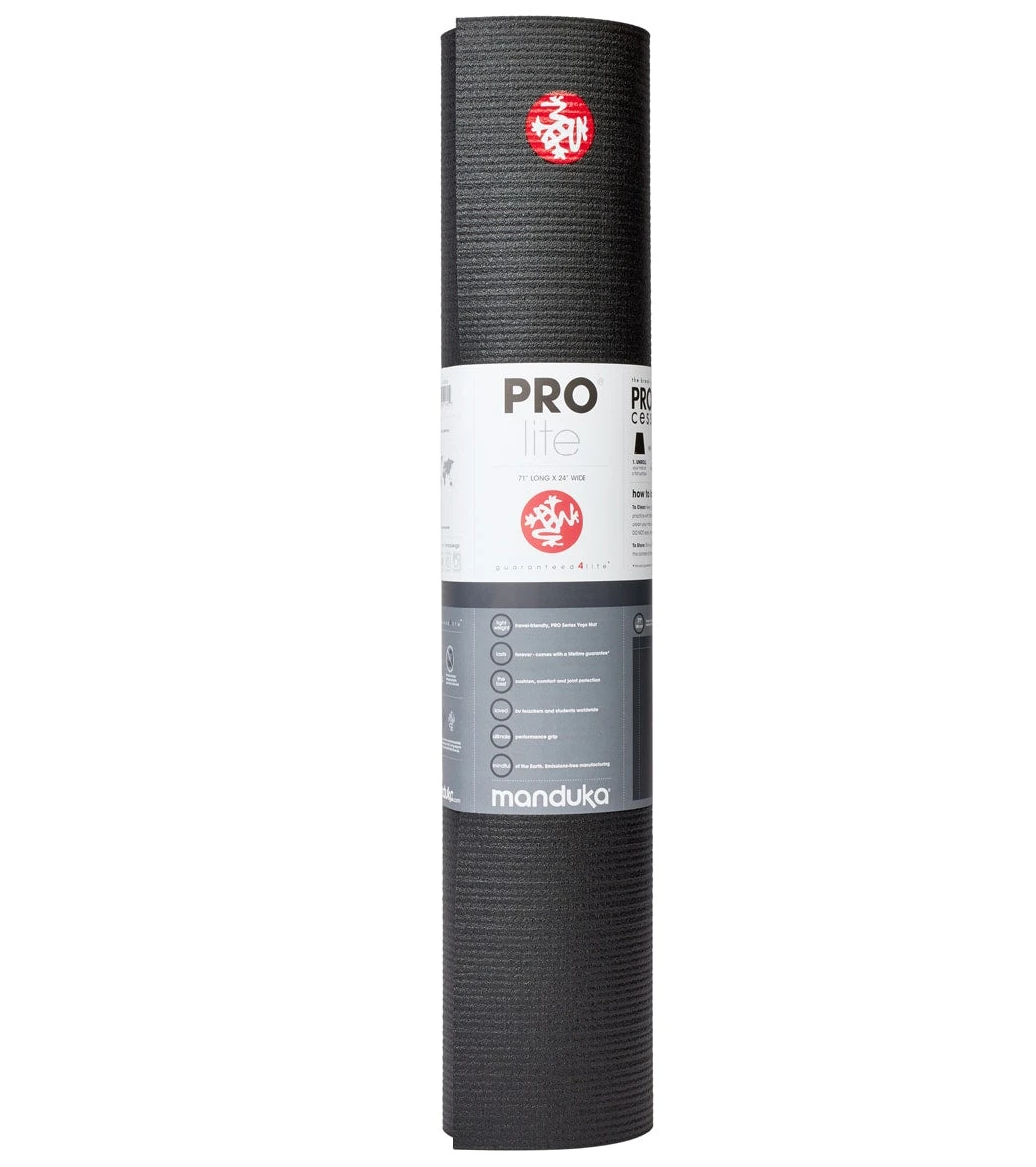 Manduka PROlite Yoga Mat 71" 4.7mm Black - Image 4