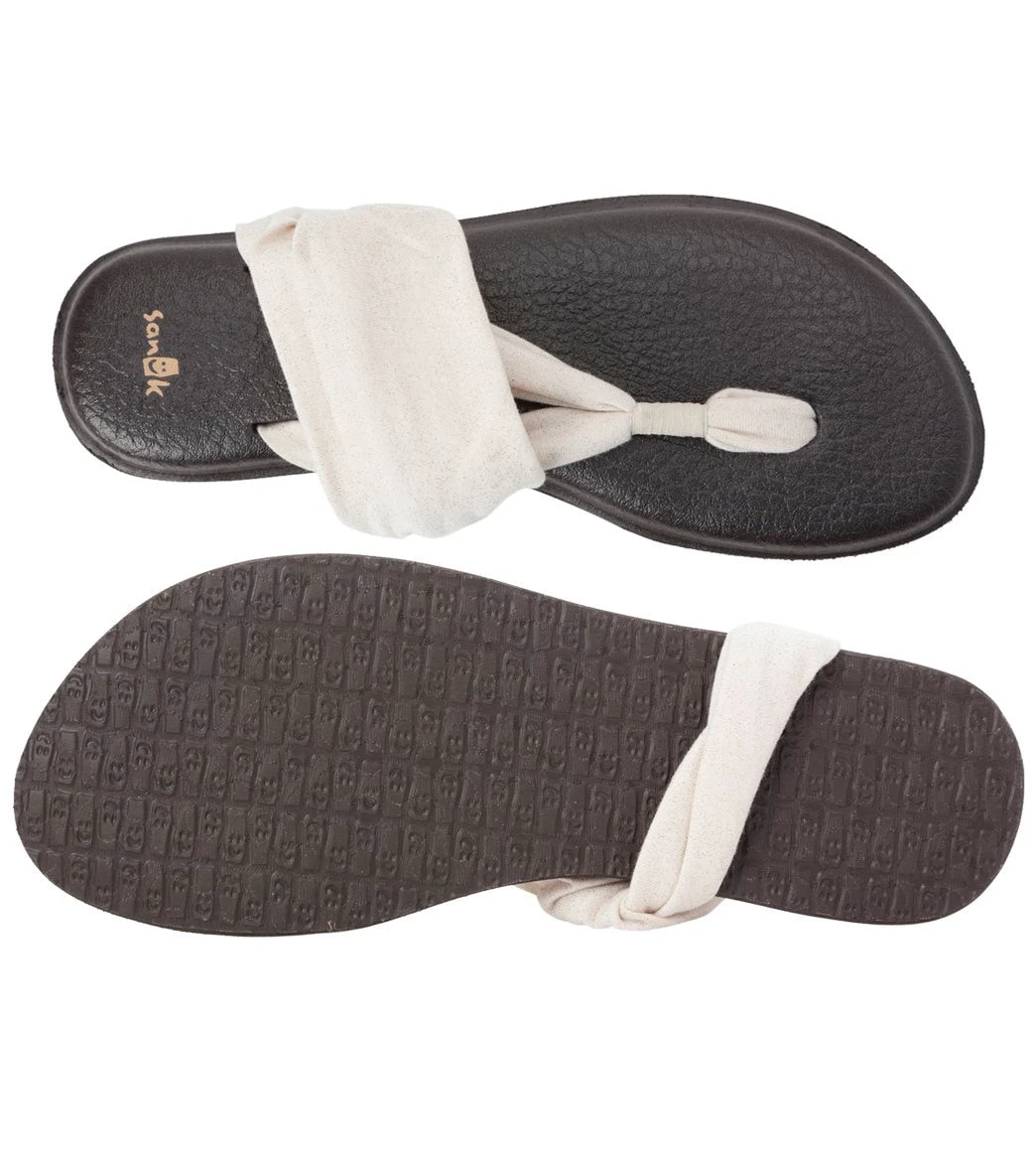 Sanuk Women's Yoga Sling 2 Metallic Sandal Rose Gold - Image 3