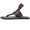 Sanuk Women's Yoga Sling 2 Prints Sandal Black/Natural Koa Tribal