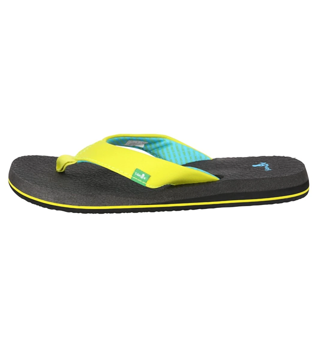 Sanuk Women's Yoga Mat Flip Flop Lime - Image 2