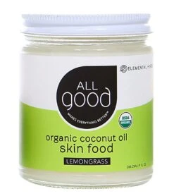 All Good Organic Coconut Oil Skin Food Lemongrass