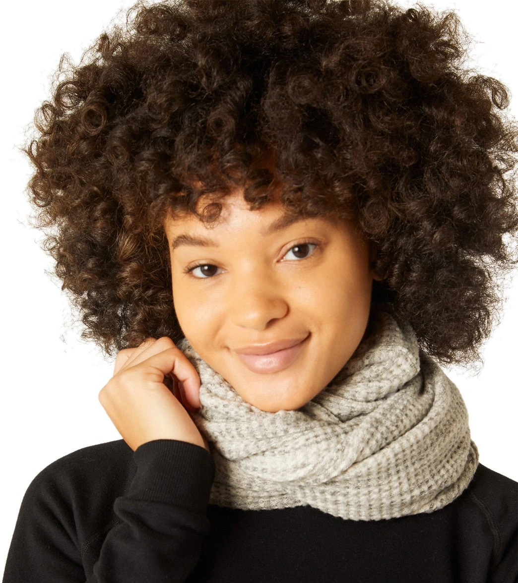 Beyond Yoga Waffle Knit Long Infinity Scarf - Image 11