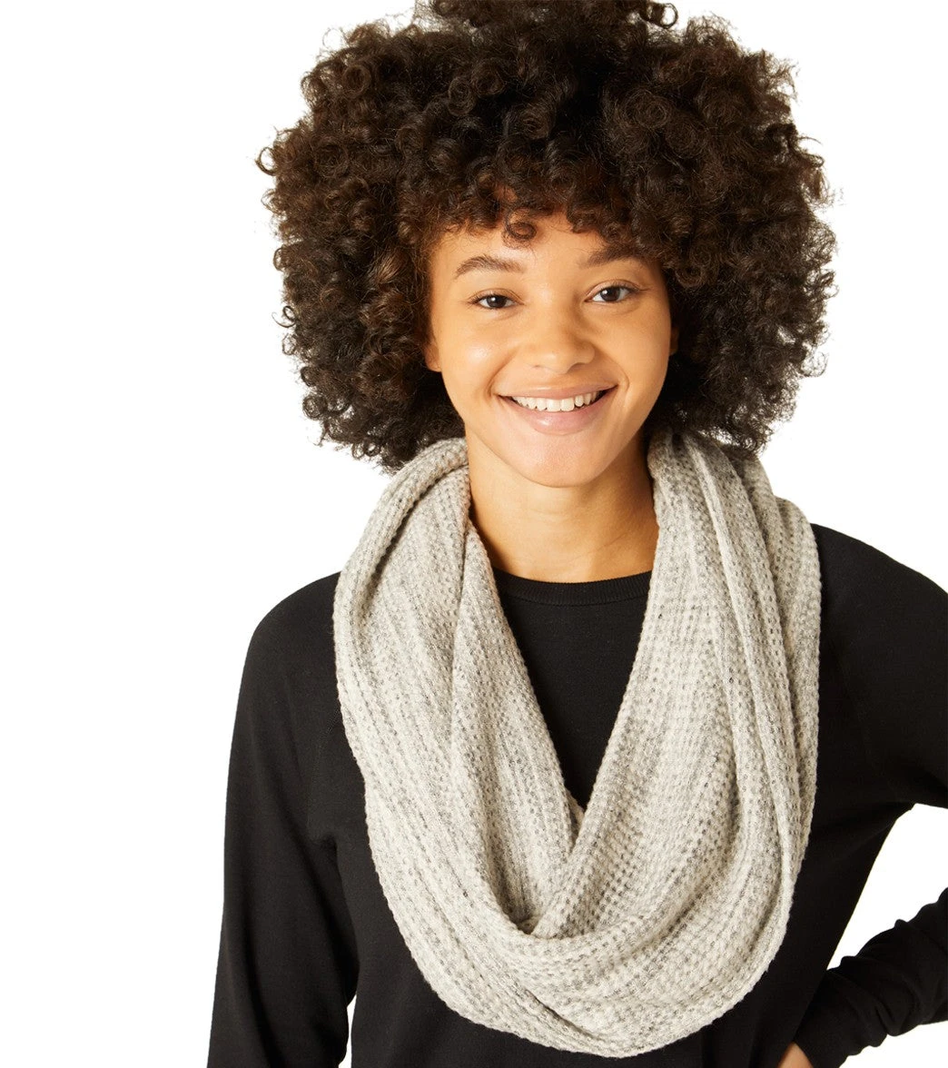 Beyond Yoga Waffle Knit Long Infinity Scarf - Image 12
