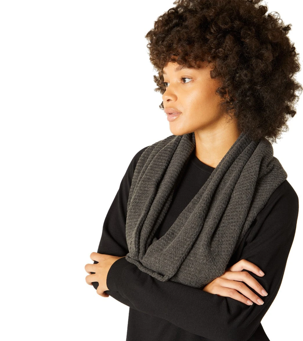Beyond Yoga Waffle Knit Long Infinity Scarf - Image 2