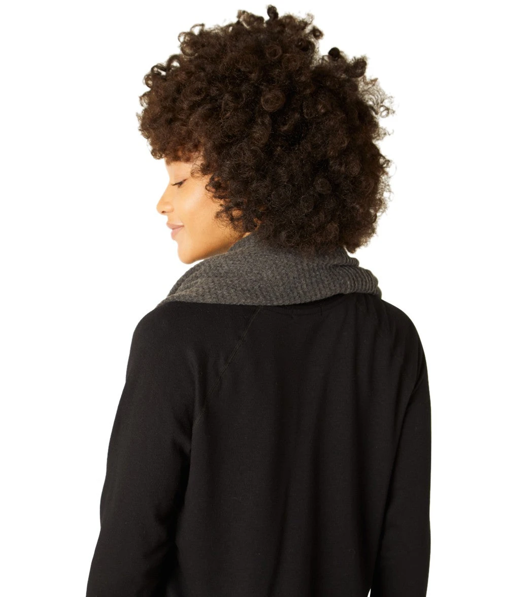 Beyond Yoga Waffle Knit Long Infinity Scarf - Image 3