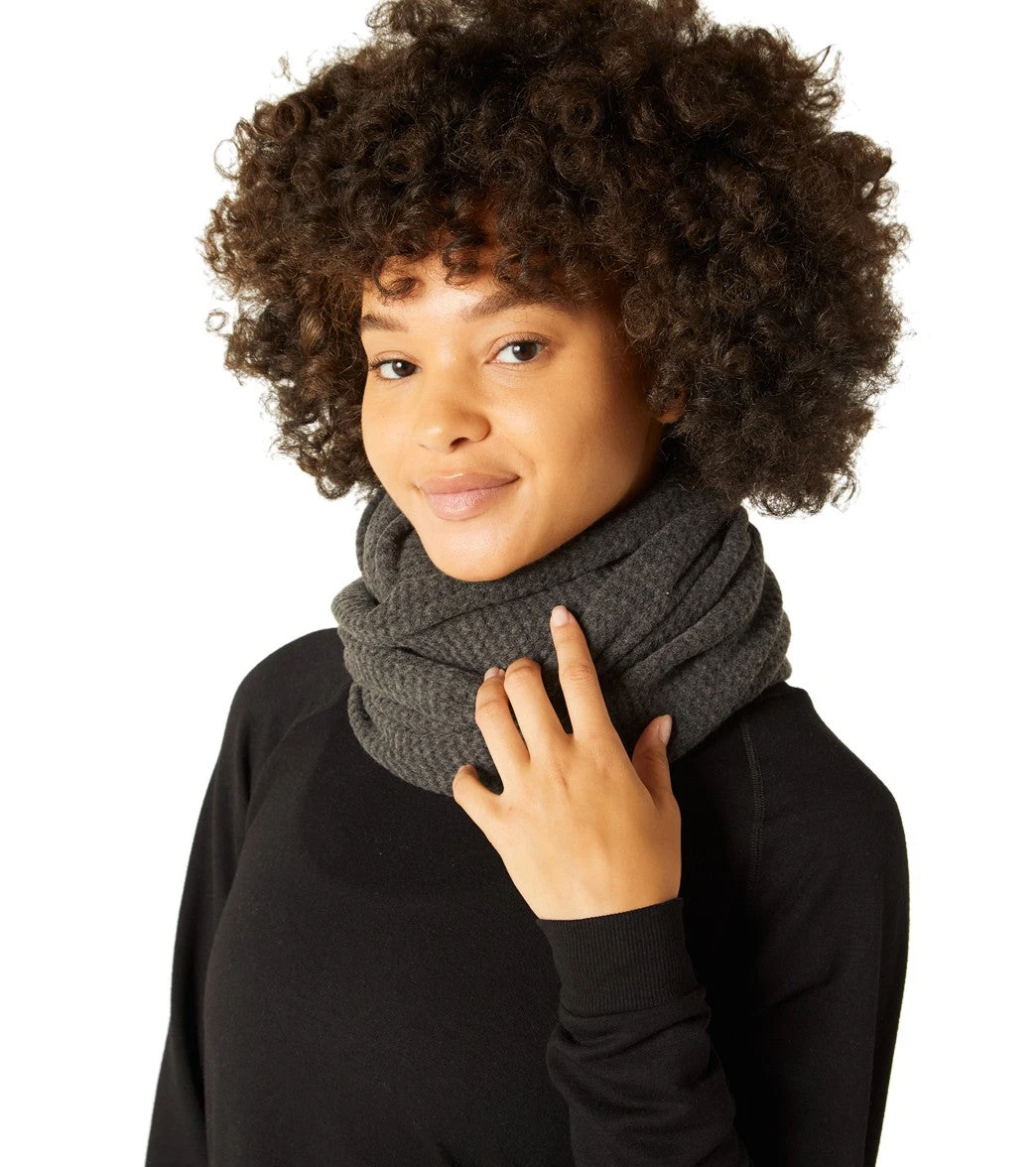 Beyond Yoga Waffle Knit Long Infinity Scarf - Image 5