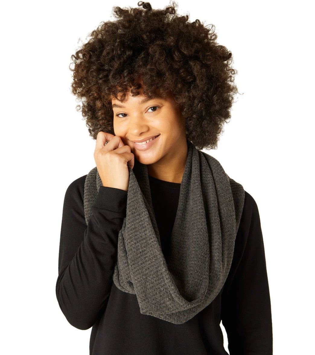 Beyond Yoga Waffle Knit Long Infinity Scarf - Image 6