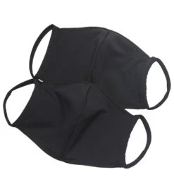Onzie Full Coverage Unisex Mask (2-Pack) Black/Black