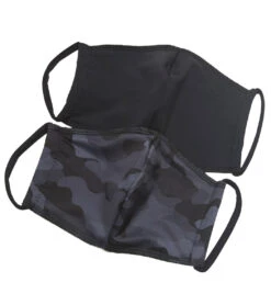 Onzie Full Coverage Unisex Mask (2-Pack) BGCA/BLK