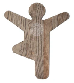 Yummi Yogi Artisan Tree Pose Board Brown