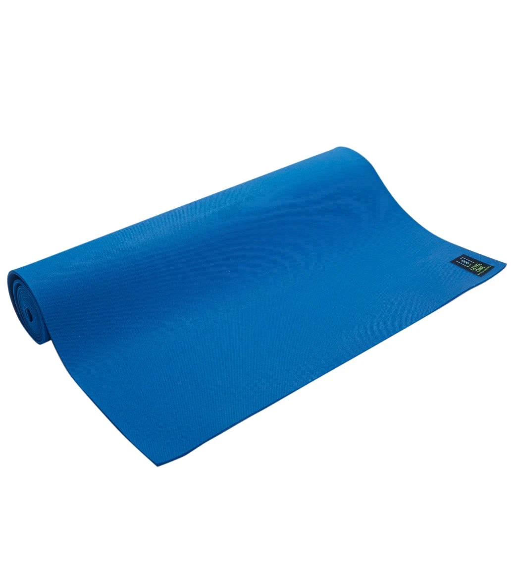 Jade Yoga Level One Yoga Mat 68" 4mm Classic Blue - Image 3