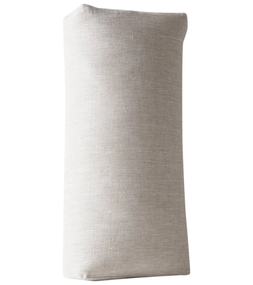 Halfmoon Linen Rectangular Bolster - Image 4