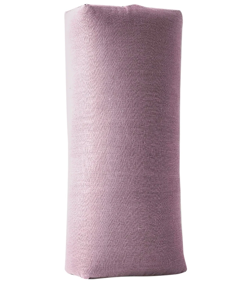 Halfmoon Linen Rectangular Bolster - Image 5