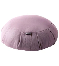 Halfmoon Linen Round Meditation Cushion Fig Linen