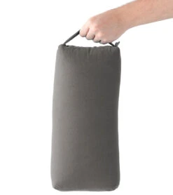 Halfmoon Essential Cotton Mini Prana Bolster Fossil Grey