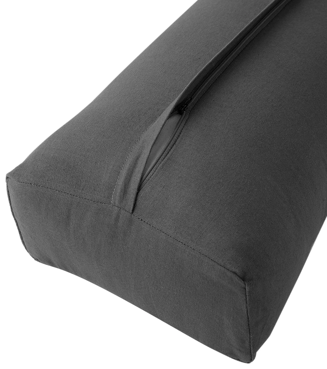 Halfmoon Essential Cotton Restorative Bolster Charcoal