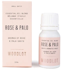 Woodlot Rose + Palo Santo Essential Oil Pink