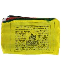 Yak & Yeti Prayer Flag White Tara (Pack Of 5) Multicolor