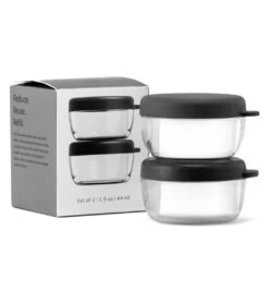 W&p Dressing Containers (2) Charcoal